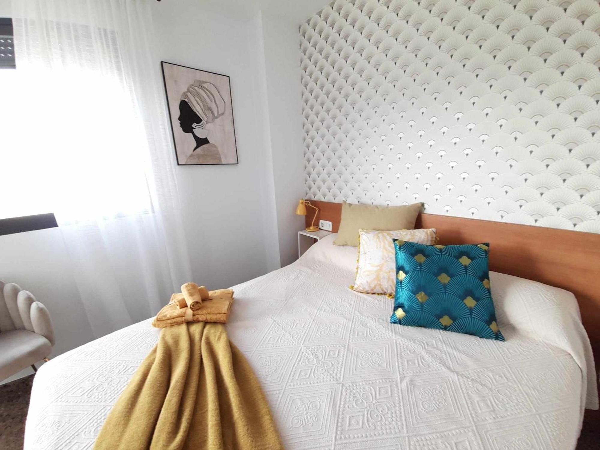 Apartament Ambar Gandia Playa-Grao Con Piscina Parking Ideal Para Familias Eksteriør billede