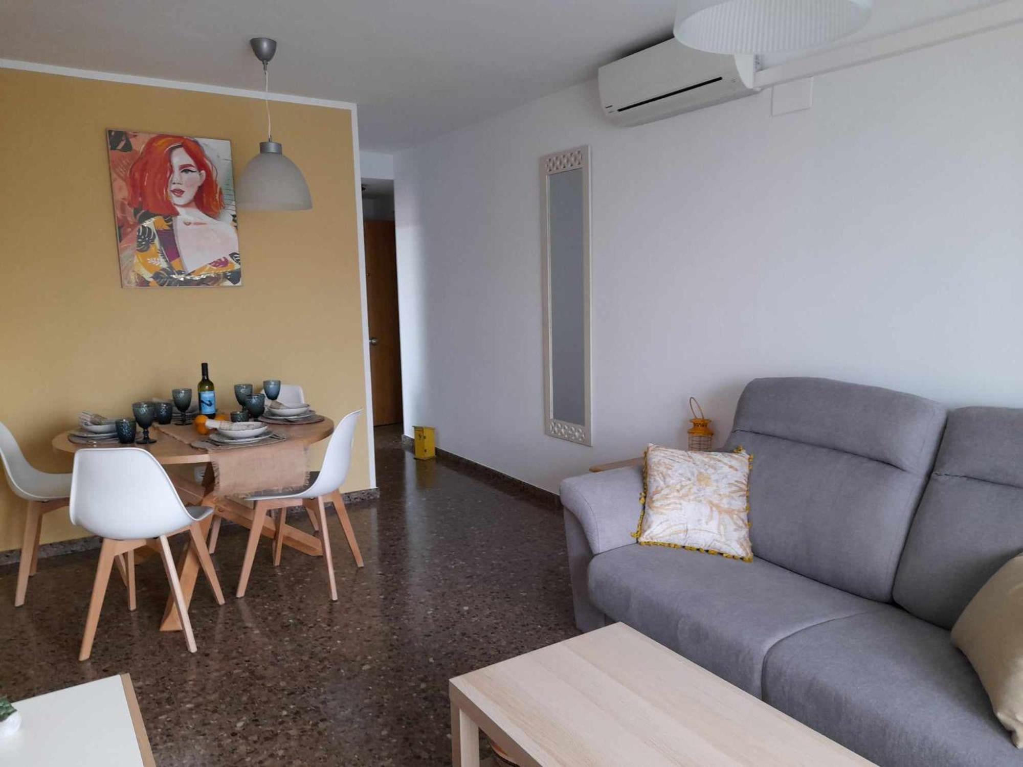 Apartament Ambar Gandia Playa-Grao Con Piscina Parking Ideal Para Familias Eksteriør billede