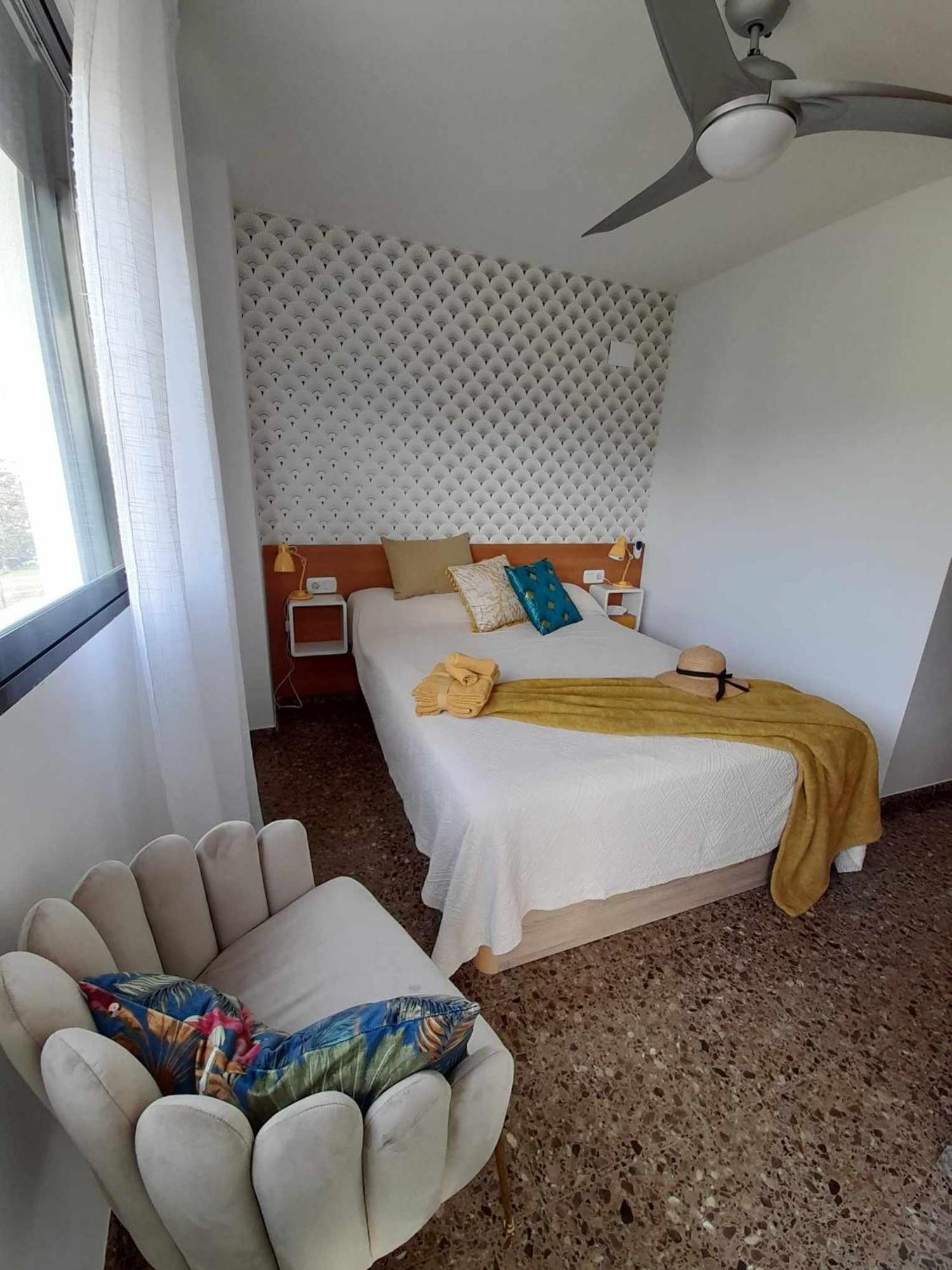 Apartament Ambar Gandia Playa-Grao Con Piscina Parking Ideal Para Familias Eksteriør billede