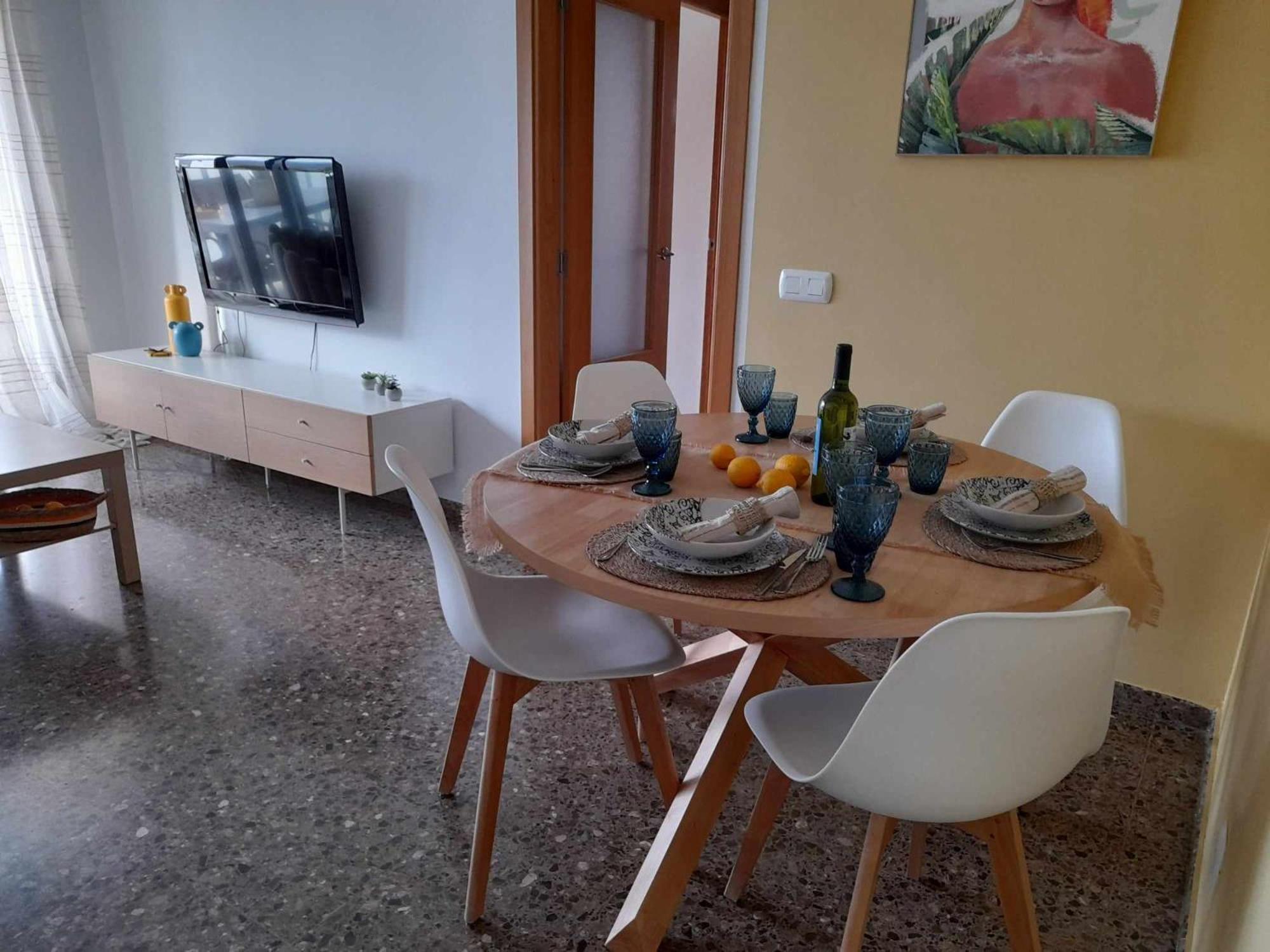Apartament Ambar Gandia Playa-Grao Con Piscina Parking Ideal Para Familias Eksteriør billede