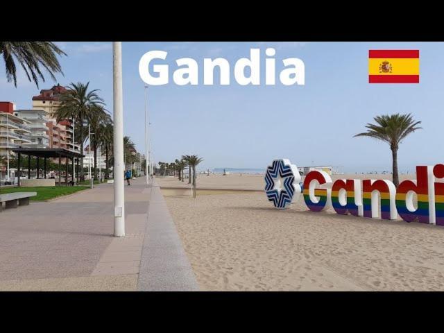 Apartament Ambar Gandia Playa-Grao Con Piscina Parking Ideal Para Familias Eksteriør billede