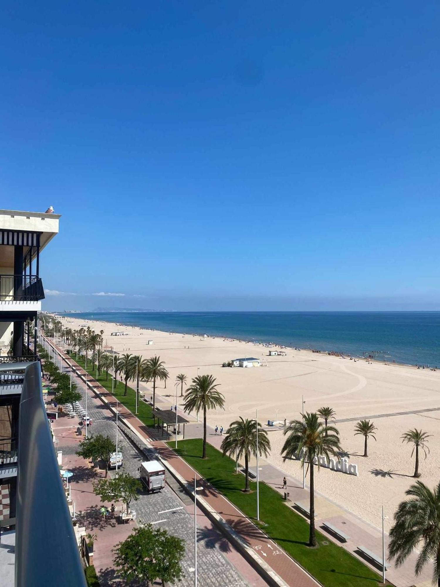 Apartament Ambar Gandia Playa-Grao Con Piscina Parking Ideal Para Familias Eksteriør billede